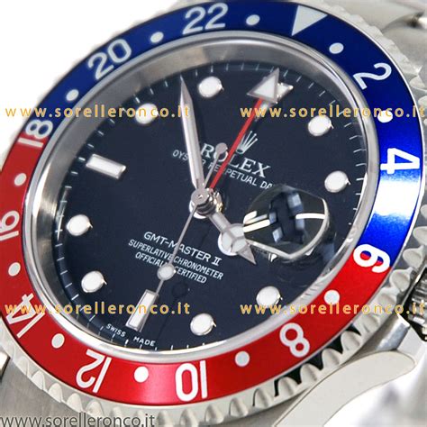 rolex blu e rosso|rolex gmt master 2 prezzo.